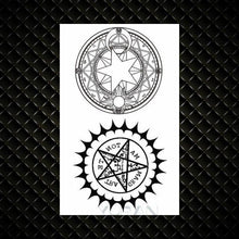 Load image into Gallery viewer, Fashion Small Sexy Black Temporary Waterproof Tattoo Cute Star Heart Tattoos Sticker Body Finger Tattoo For Kids Womens
