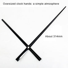 Load image into Gallery viewer, Wall Clock Pointer Clock Watch Kit Accessories 3D Clock Hands Wall Clock for Kitchen Office and Home Art Decor Quartz Clock Movement Mechanism Accessories Needle Pointer Large Wall Clocks Quartz