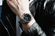Load image into Gallery viewer, 2021 Fashion Luxury Leather Strap Casual Analog Watch Men Stainless Steel Wristwatch Waterproof Watches