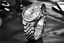 Load image into Gallery viewer, 2021 Fashion Luxury Leather Strap Casual Analog Watch Men Stainless Steel Wristwatch Waterproof Watches