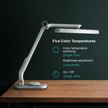 Load image into Gallery viewer, Remote Control LED Desk Lamp Eye-Caring Adjustable Office Lamp USB Charging Touch Control Memory Function Reading Table Lights Decorative Table Lamp Cute Study Lamps for Bedroom Décor