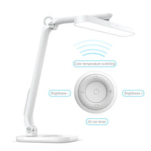 Load image into Gallery viewer, Remote Control LED Desk Lamp Eye-Caring Adjustable Office Lamp USB Charging Touch Control Memory Function Reading Table Lights Decorative Table Lamp Cute Study Lamps for Bedroom Décor