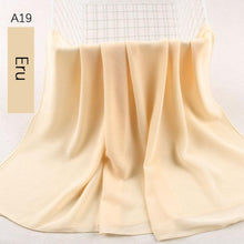 Load image into Gallery viewer, Fashion Soft Long Plain High Quality Premium Heavy Lightweight Elegant Chiffon Hijab Scarf Scarves Hijabs Lightweight Islamic Head Wear Escharpe Shawls Long Shawls For Women