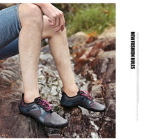 Load image into Gallery viewer, Summer Outdoor Mens Sports Water Shoes Non-Slip Beach Shoes Barefoot Upstream Shoes Quick-Dry Aqua Sock Barefoot For Beach Swim River Pool Lake Hiking Kayaking Surfing