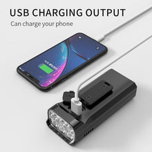 Load image into Gallery viewer, 10000mAh Bike Light USB Rechargeable 5000 Lumens Bike Headlight LED Super Bright Front Lights And Back Rear Light Set For Night Riding Bicycle Lights Front And Back Rechargeable With 3 Modes
