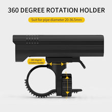 Load image into Gallery viewer, 10000mAh Bike Light USB Rechargeable 5000 Lumens Bike Headlight LED Super Bright Front Lights And Back Rear Light Set For Night Riding Bicycle Lights Front And Back Rechargeable With 3 Modes
