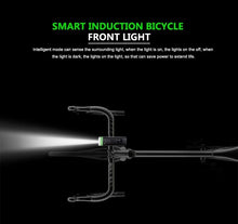 Load image into Gallery viewer, Front Bicycle Light USB Rechargeable LED Bike Light Waterproof Cycling Headlight Climbing Safety Flashlight Lamps Bike Light Super Bright Bicycle Light Easy To Install Fits All Bikes Headlights With Modes