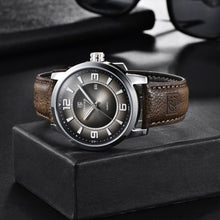 Load image into Gallery viewer, Sports Luxury Watches For Men Quartz Blue Watch Fashion Leather Strap Casual Mens Wrist Watch