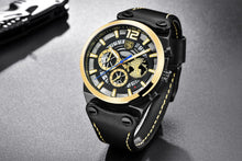 Load image into Gallery viewer, Business Mens Fashion Watches Quartz Silicone Sport Multifunction Watch Men Luxury Waterproof Luminous Hands