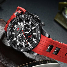 Load image into Gallery viewer, New Fashion Sport Mens Watches Waterproof Silicon Strap Wrist Watch Multifunctional Luminous Hands For Men