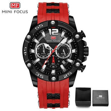 Load image into Gallery viewer, New Fashion Sport Mens Watches Waterproof Silicon Strap Wrist Watch Multifunctional Luminous Hands For Men