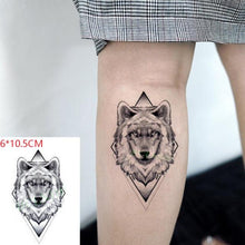 Load image into Gallery viewer, Lion King Temporary Tattoo Waterproof Black And Colorful Small Big Luxury Tattoo For Mens Womens