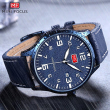 Load image into Gallery viewer, Black Classic Simple Men's Fashion Quartz Watches Modern Round Design Waterproof Wrist Watch For Men