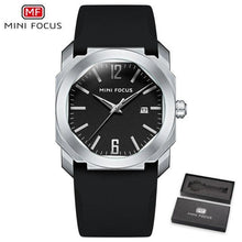 Load image into Gallery viewer, Classic Sport Men's Watch Fashion Round Waterprof Quartz Wrist Watch Elegant Silicone Strap Stylish Design