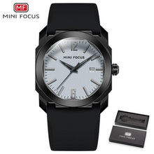 Load image into Gallery viewer, Classic Sport Men's Watch Fashion Round Waterprof Quartz Wrist Watch Elegant Silicone Strap Stylish Design