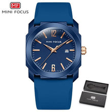 Load image into Gallery viewer, Classic Sport Men's Watch Fashion Round Waterprof Quartz Wrist Watch Elegant Silicone Strap Stylish Design