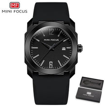 Load image into Gallery viewer, Classic Sport Men's Watch Fashion Round Waterprof Quartz Wrist Watch Elegant Silicone Strap Stylish Design