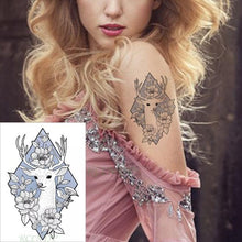 Load image into Gallery viewer, Luxury Different Waterproof Temporary Tattoo Sticker Snake Flower Fake Tattoo Body Art Adult Fashion Stickers For Womens Mens