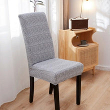 Load image into Gallery viewer, Printed Polyester Fabric Chair Cover Washable Chair Covers Seat Slipcovers Stretch Dining Seat Case For Home Stretch Removable Washable Dining Room Chair Protector Slipcovers/Home Decor Dining Room Seat Cover Multiple Styles