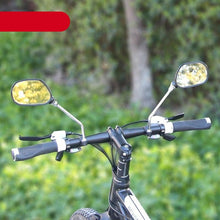 Load image into Gallery viewer, 1 Pair Bicycle Rear View Mirror Bike Cycling Wide Range Back Sight Reflector Angle Adjustable Left Right Mirrors Reflective Cycling Wide Angle 360D Rotation Mirror For Mountain Road Cycling Bicycle Electric Bike Mobility Scooter