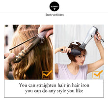 Load image into Gallery viewer, Long Honey Brown Synthetic Wigs with Side Bangs Natural Wave Wigs for Afro American Women Heat Resistant Cosplay Party Daily Use Wigs For Black Women Cosplay Wigs For Women