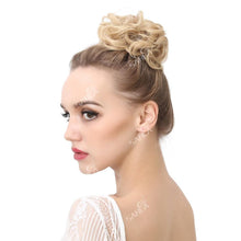 Load image into Gallery viewer, Hair Bun Extensions Messy Curly Elastic Hair Scrunchies Hairpieces Synthetic Chignon Donut Up-do Hair Pieces Clip in Hair Extension For Volumized Hair Buns For Girls