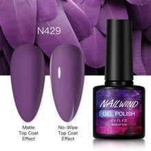 Load image into Gallery viewer, New Womens Fashion Gel Nail Polish UV LED Semi Permanent Matt Glossy Effect Luxury Manicure Design