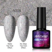 Load image into Gallery viewer, New Womens Fashion Gel Nail Polish UV LED Semi Permanent Matt Glossy Effect Luxury Manicure Design