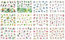 Load image into Gallery viewer, Pop Art Nail Stickers Sexy Girl Designs Comics Water Transfer Decals Manicure Lips Nail Art Decorations Slider Nail Art Stickers Decals Nail Art Supplies Valentines Day 3D Self-Adhesive Nail Decorations Accessories Women Girls Manicure Decorations