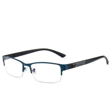 Load image into Gallery viewer, Lightweight Alloy Semi-Rimless Reading Glasses For Men And Women With Quality Half Frame Men Reading Glasses For Men New Retro Eyewear