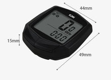 Load image into Gallery viewer, Cycling Wired Stopwatch Waterproof Bike Computer With LCD Digital Display Bicycle Odometer Speedometer Riding Bike Accessories Wired Sensor Digital Backlight Odometer Cycling Computer Tracker