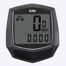 Load image into Gallery viewer, Cycling Wired Stopwatch Waterproof Bike Computer With LCD Digital Display Bicycle Odometer Speedometer Riding Bike Accessories Wired Sensor Digital Backlight Odometer Cycling Computer Tracker