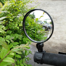 Load image into Gallery viewer, Bicycle Rearview Mirror Universal Handlebar Rearview Mirror 360 degree Rotate Rear View For Bike Bicycle Cycling Accessories Bicycle Rear Adjustable Rearview Mirror 360° Rotatable Rear-View Mirrors Handlebar Mounted Glass Mirror Universal Rearview
