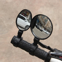 Load image into Gallery viewer, Bicycle Rearview Mirror Universal Handlebar Rearview Mirror 360 degree Rotate Rear View For Bike Bicycle Cycling Accessories Bicycle Rear Adjustable Rearview Mirror 360° Rotatable Rear-View Mirrors Handlebar Mounted Glass Mirror Universal Rearview