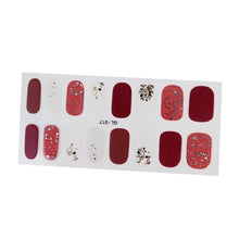 Load image into Gallery viewer, Glitter Series Shiny Manicure Decoration Designed Nail Art Stickers Nail Decoration Nail Wraps Shiny Tattoos Kids Nails Art Decoration Nail Strips Shiny French Tip Guides Stickers French Nail Stickers Form Fringe Guides