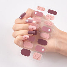 Load image into Gallery viewer, Glitter Series Shiny Manicure Decoration Designed Nail Art Stickers Nail Decoration Nail Wraps Shiny Tattoos Kids Nails Art Decoration Nail Strips Shiny French Tip Guides Stickers French Nail Stickers Form Fringe Guides
