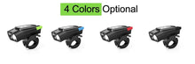 Load image into Gallery viewer, 4000mAh Bike LED Lights Bicycle Computer With Horn USB Rechargeable Flashlight Bike Speedometer Waterproof USB Rechargeable Bicycle Computer With Loud Bike Bell Waterproof Bike Odometer