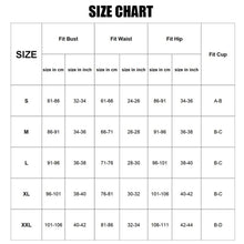 Load image into Gallery viewer, Female Two Piece Swimsuit Low Waist Bikini Floral Printing Swimwear Push Up Bathing Suit Detachable Padded Push Up Striped Bikini Set Two Piece Swimsuit Ladies Vintage Lace Bikini Sets Beach Swimwear