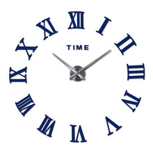 Load image into Gallery viewer, Wall Clock Promotion New Home Decor Large Roman Mirror 3D Wall Clock Mirror Surface Decorative Clock Large Wall Sticker Clock for Living Room Bedroom Office Home Decorations Fashion Modern Quartz Clocks Living Room Sticker Watch