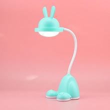Load image into Gallery viewer, Rabbit LED Table Lamp Kids Desk Bunny Night Lights Studying Bedroom Decor Baby Bed Restaurant Living Room Cute Gift USB Charging Cute Study Lamps for Bedroom Décor
