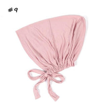 Load image into Gallery viewer, Fashion Modal Under Scarf Hijab Turban Cap Cotton With Band Adjustable Inner Hijab cap Muslim Turban Hijab Cap For Women