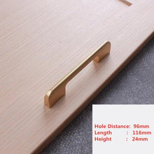 Load image into Gallery viewer, Handles Drawer Cabinet Furniture Kitchen Handles For Cabinet Knob Door Drawer Furniture Kitchen Pearl Golden Simplicity Hardware Pull Handles Modern Style T Bar Kitchen Cabinet Hardware Pulls