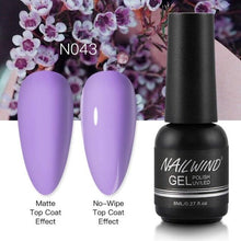 Load image into Gallery viewer, NEW TREND Modern fashion Red Gel Nail Polish For Nails Permanent UV LED 8ml Matte Glossy High Quality Fashion Design For Women and Ladies