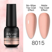 Load image into Gallery viewer, NEW TREND Modern fashion Red Gel Nail Polish For Nails Permanent UV LED 8ml Matte Glossy High Quality Fashion Design For Women and Ladies