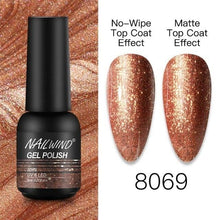 Load image into Gallery viewer, NEW TREND Modern fashion Red Gel Nail Polish For Nails Permanent UV LED 8ml Matte Glossy High Quality Fashion Design For Women and Ladies