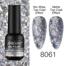 Load image into Gallery viewer, NEW TREND Modern fashion Red Gel Nail Polish For Nails Permanent UV LED 8ml Matte Glossy High Quality Fashion Design For Women and Ladies