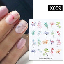 Load image into Gallery viewer, Nails Sticker Nail Art Decorations Flowers Leaves Decals Water Transfer Sliders Woman Face Fruit Foil Manicures Wraps Water Transfer Nail Decals Sticker For Pretty Girl Self-Adhesive Nail Decals Designer Nail Stickers for Acrylic Decal