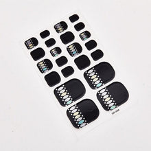 Load image into Gallery viewer, Full Beauty Loveliness Designed Manicure Valentines Nail Art Designer Nail Decals Kids Nails Art Decoration Nail Sticker Set French Tip Guides Stickers French Nail Stickers Form Fringe Guides for Decoration Stencil Tools