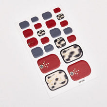 Load image into Gallery viewer, Full Beauty Loveliness Designed Manicure Valentines Nail Art Designer Nail Decals Kids Nails Art Decoration Nail Sticker Set French Tip Guides Stickers French Nail Stickers Form Fringe Guides for Decoration Stencil Tools