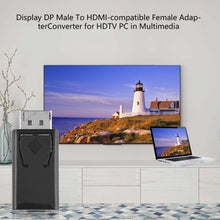 Load image into Gallery viewer, 1 /10PCS 4K Hdmi-compatible 1080P Adapter Revolution DP To HDMI Compatible With PC TV Laptop And Monitor